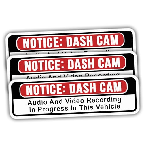 TAYTA Notice Dash Cam Audio and Video Recording, 3 Pcs 5" Style 02 - color: Style 1