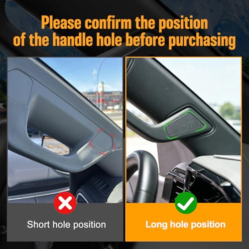 FUNY Dashboard Left Side Phone Holder Mount Compatible with Chevy Silverado