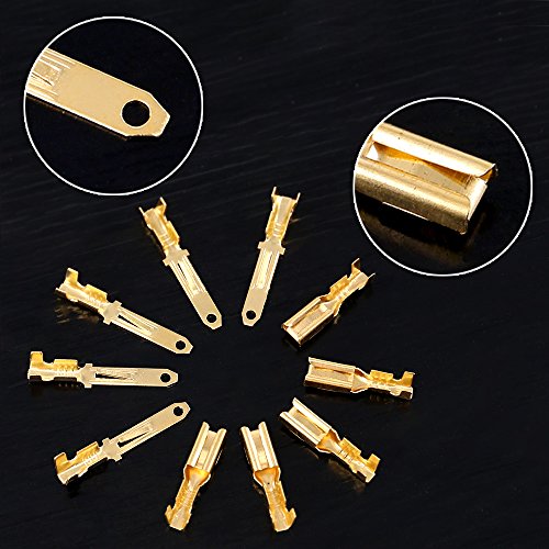 Glarks 580Pcs 2.8mm Pitch 2 3 4 6 9 Pin Wire Connectors Housing Terminal, Male & Female Plug Housing and Pin Header Crimp Wire Terminals Connector Assortment Kit for Motorcycle, Bike, Car, Boats