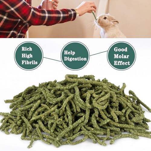 Timothy Hay Pellets 6.4oz for Rabbits & Tortoises | 100% premium timothy pellets with balanced nutrition for rabbits and tortoises