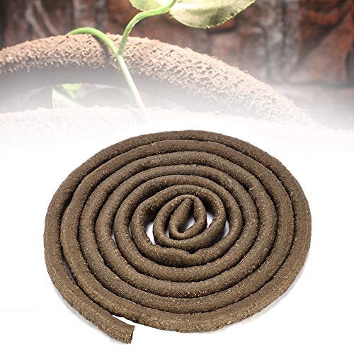 Artificial Reptile Climbing Branch | 9.84ft Bendable Rattan Vine for Lizards/Chameleons/Tree Frogs | Flexible Jungle Environment Decor with Suction Cups (L(330 X 184mm / 12.99 X 7.24in)) - size: L(330 X 184mm / 12.99 X 7.24in)