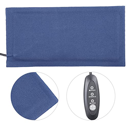Heating Mat, USB Charging Adjustable Temperature Keep Warm Pad, Durable Plastic Waterproof for Lizard Snake(small)