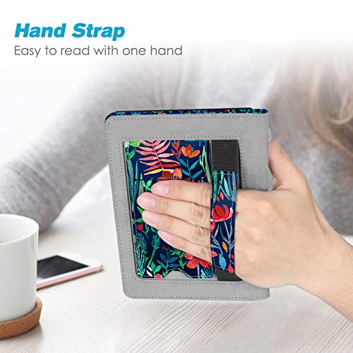 Fintie Stand Case for 6" Kindle Paperwhite 10th Gen 2018, Jungle Night - color: jungle night