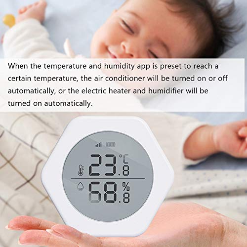 Temperature and Humidity Sensor Intelligent Home Indoor Wireless Controller Wireless Temperature Sensor