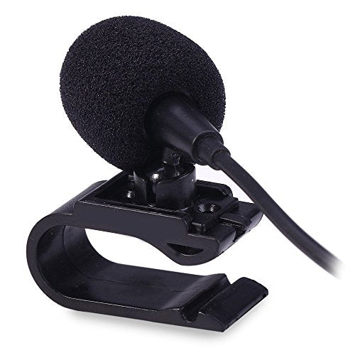 FingerLakes 3.5mm Portable Car External Microphone Mic DVD Radio Laptop Stereo Player Head Unit with 3m Cable Plug and Play
