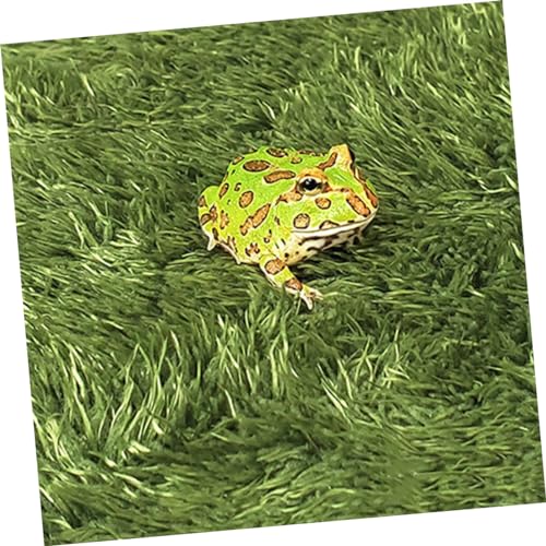 Moss Carpet for Reptiles Absorbent and Breathable Fake Lawn Cushion Tortoise Bedding for Terrarium Moisture Retaining Mat for Lizard and Amphibian Habitats