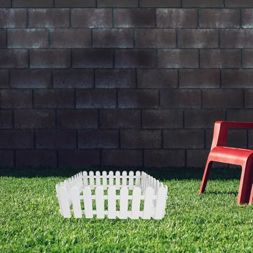 Hemobllo 4pcs Portable Tortoise Enclosure Fence Outdoor Plastic Pet Barrier for Animals Rabbits Reptiles Easy Assembly Exercise Pen Safe Play Area