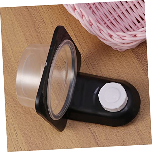 BESPORTBLE 5pcs Reptile Food Water Bowl for Tortoise Lizards Pet Bowls Suction Cup Reptile Feeder Easy to Clean - size: Size 3