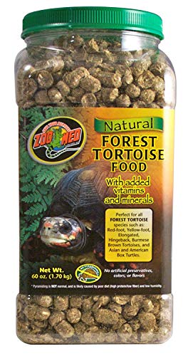 Zoo Med Natural Forest Tortoise Food, 60 oz. - size: 1 Count (Pack of 1)