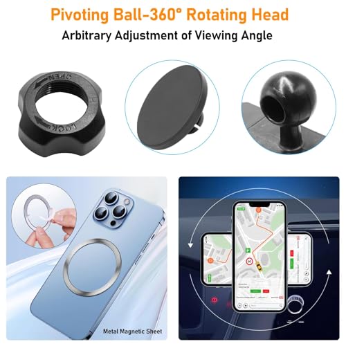 for Toyota Tundra Phone Holder 2022-2024 for Air Vent,Black - size: 22-23 Tundra Phone Holder