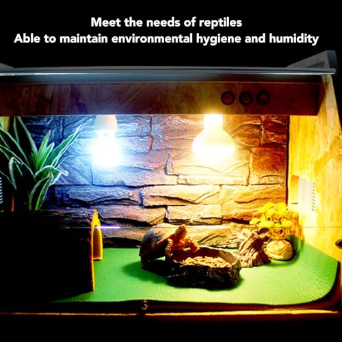 Yosoo Reptile Carpet Terrarium Liner Reptile Mat for Lizard Terrarium Bedding with Washable Reusable Polyester for Snakes Tortoises Lizards (120 * 60cm) - size: 120*60cm