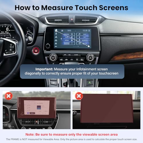 Car Phone Holder Compatible with Honda CRV 2017-2022 Accessories 5/7-inch Screen Fixed Clip, Magnet Cell Phone Mount - size: compatible with Honda CRV 2017-2022
