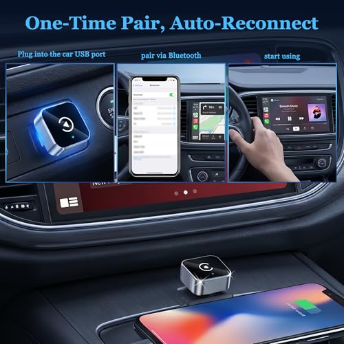 2026 Upgraded Wireless CarPlay Adapter for iPhone