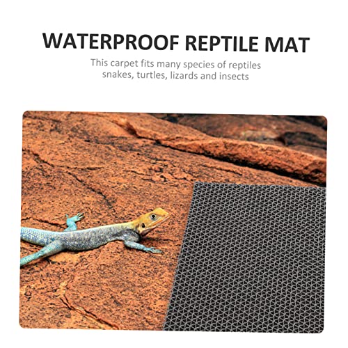 Toddmomy Climbing Pet Habitat Mat Reptile Bedding for Turtles Snakes Lizards Moisturizing Function
