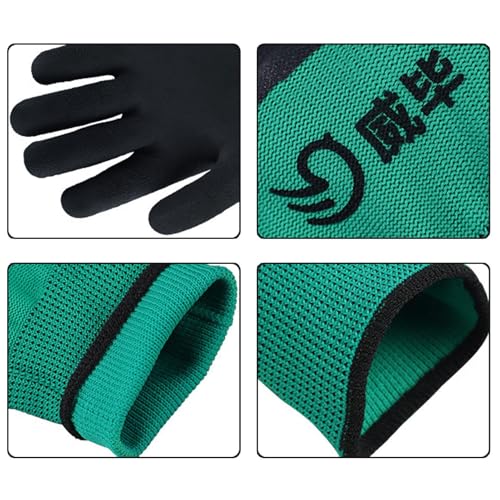 Anti Bite Gloves, 1 Pair Animal Handling Glove, Thickened Bite Resistant Anti Scratch Protective Gloves for Dogs Cats Birds Hamster Snake Squirrels Cockatiels Lizard Wild Animals