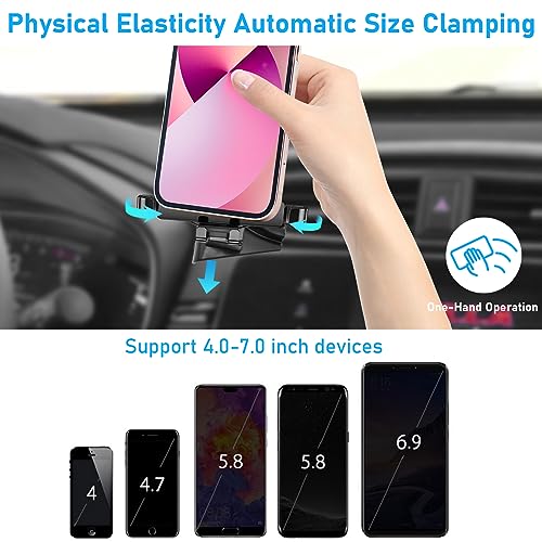 for Honda CRV Phone Holder Mount Air Vent 2017-2021,Black,1PC - size: 2017-2021 CRV Phone Holder