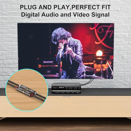 J&D 2 RCA Extension Cable, RCA Male to Female Stereo Cable, 3 ft - size: 3 Feet