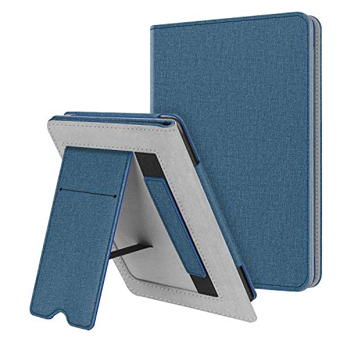 Fintie Stand Case for 6" Kindle Paperwhite 10th Gen 2018, Twilight Blue - color: Twilight Blue