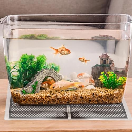 Reptile Heat Pad - 5.9x5.51in Adjustable Instant 5W Electric Waterproof | PVC Material, Ideal for Aquarium Warmer, Pets, Small Animals, Seedlings, Plants, Lizards, Frogs 15x14cm