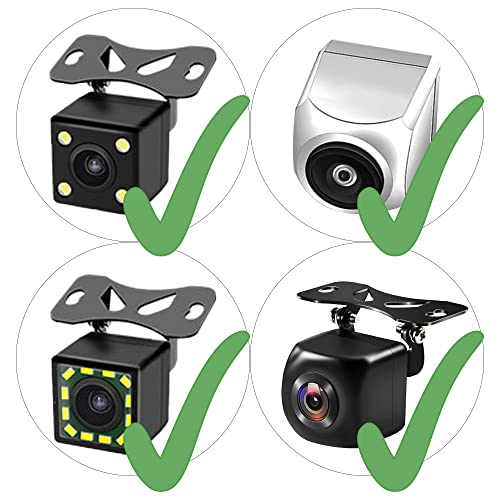 Car Rear Camera Adhesive Mount Holder Universal Adjustable Bracket - color: Rear Window Windshield Bracket