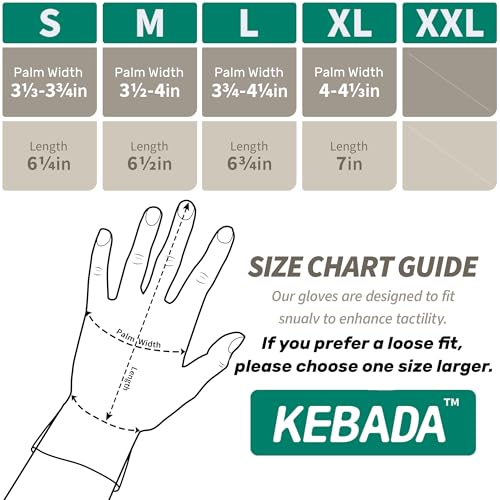 Kebada Cut Resistant Gloves, ANSI A2 Cutting Glove, PU Coated, Touchscreen, Multi-Purpose Model C2, 1 Pair, X-Large - color: Grey, size: 10/X-Large