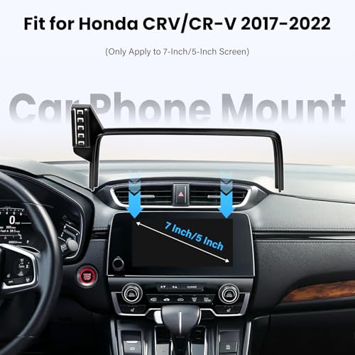 Car Phone Holder Compatible with Honda CRV 2017-2022 Accessories 5/7-inch Screen Fixed Clip, Magnet Cell Phone Mount - size: compatible with Honda CRV 2017-2022
