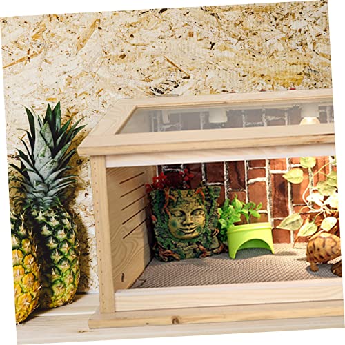Toddmomy Climbing Pet Habitat Mat Reptile Bedding for Turtles Snakes Lizards Moisturizing Function