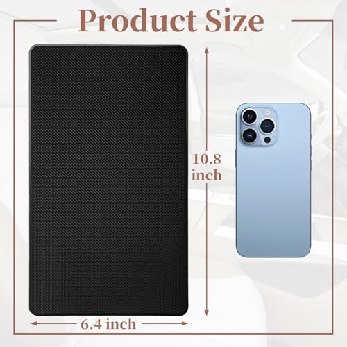 ecocstm Dash Mat for Car, 10.8" x 6.4" Anti Slip Dashboards Mat