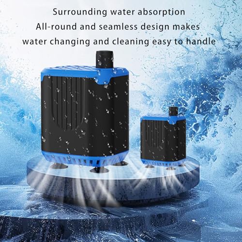 Aquariums Water with 4 Flows Submersed Design for Terrariums Turtles Tanks Circulations Aquariums - color: Tl2307d