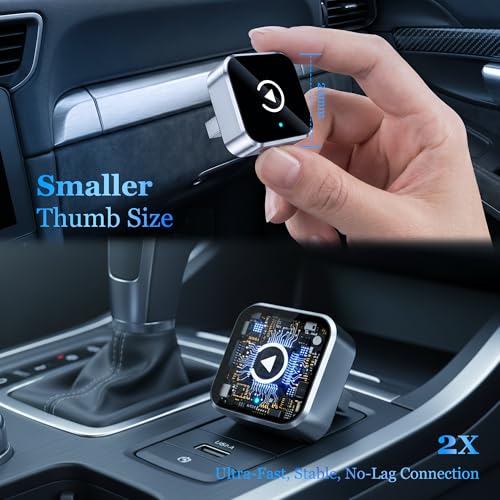 2026 Upgraded Wireless CarPlay Adapter for iPhone