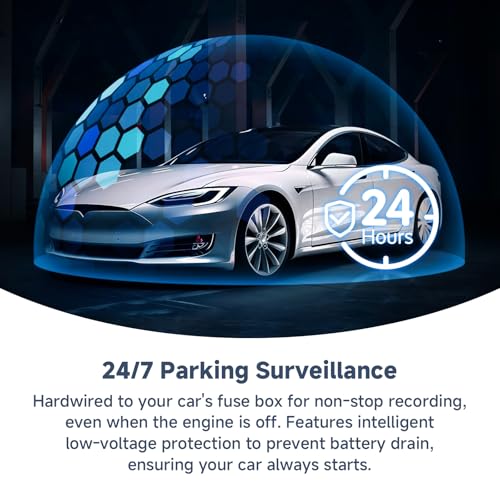 3-Lead USB C Dash Cam Hardwire Kit, Digital Voltage Display, 12V-24V to 5V - size: KS3