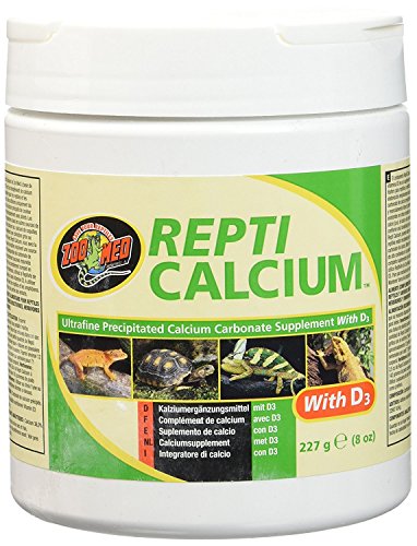 Zoo Med Reptile Calcium with Vitamin D3, 8-Ounce - size: 8-Ounce