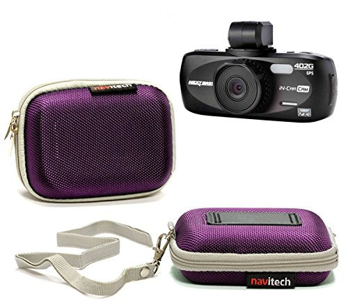 Navitech Purple Hard Protective Case Compatible With Next Base 4060