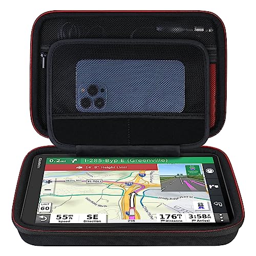 Elonbo GPS Carrying Case for 10 Inch Garmin GPS Navigator, Black-10 Inch - color: Black-10 Inch