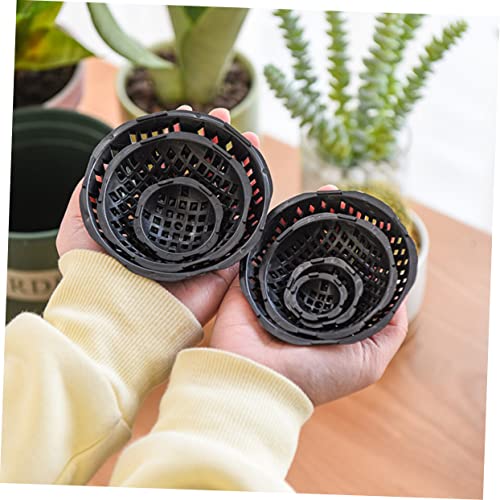 20pcs Planter Hole Mesh Pads for Flower Pots Durable Drainage Gaskets for Bonsai Bottom Mats Prevent Soil Leakage Base Cushion for Garden Use