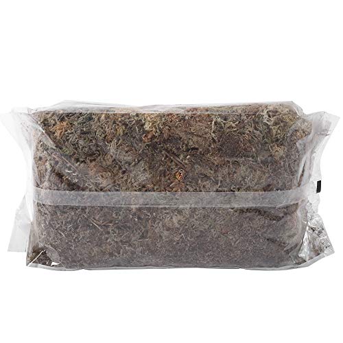 Long Fiber Sphagnum Moss, 6L Sphagnum Moss Potting Mix Soil for Carnivorous Plant, Phalaenopsis Orchid, Sarracenia, Fly Traps, Reptiles