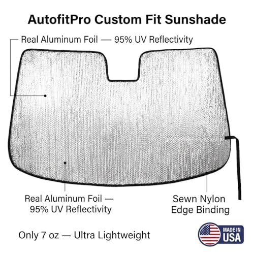 Custom Fit Automotive Reflective WindShield Sunshade for 2014 2015 2016 2017 2018 2019 Toyota Corolla Sedan