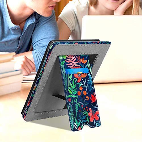 Fintie Stand Case for 6" Kindle Paperwhite 10th Gen 2018, Jungle Night - color: jungle night