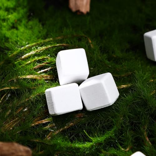 Unomor 30pcs Reptile Calcium Blocks Mineral for Tortoise Turtle Lizard and Amphibians, Natural Mineral Rock with Trace Elements for Shell Growth and Health Maintenance