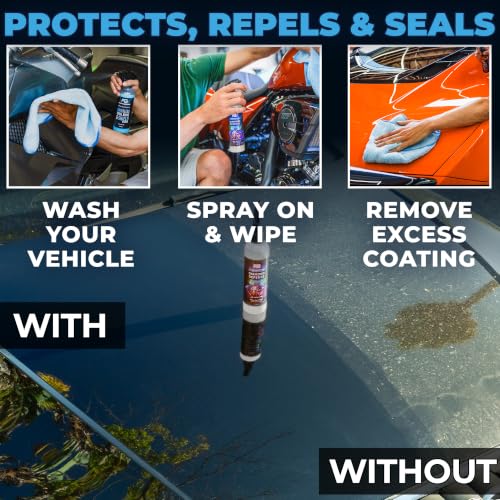 Ceramic Coating Cars & Motorcycles Spray - SiO2 UV Protect - 8oz - color: Ceramic Coating 8oz