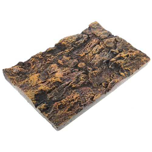 POPETPOP Background Rock Aquarium Background for Tank 3D Terrarium Background Reptile Enclosure Background Reptile Tank Background Boards Fish Tank Decorations Terrarium Wallpaper