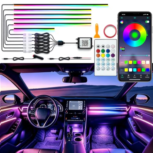 Car LED Strip Lights, Interior Car Ambient Lighting Dream Color
