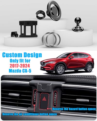 Car Phone Holder Air Vent Magsafe Mount for Mazda CX5 2017-2025
