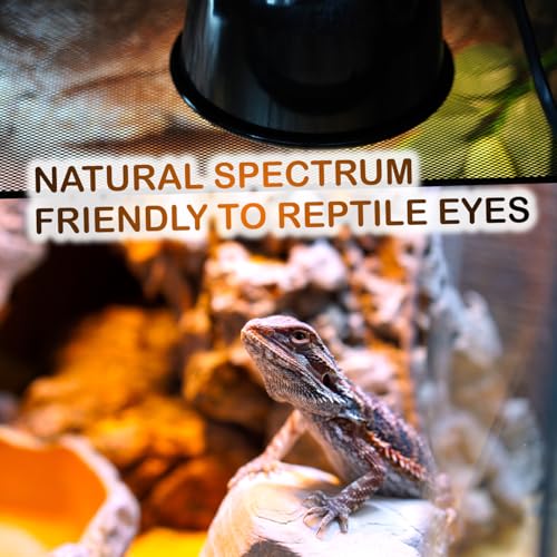 MRREPTILE Reptile Heat Lamp Bulbs, 2-Pack 150W Intense Basking Bulbs, Reptile Basking Lamps, Bearded Dragon Basking Light, Simulated Natural Basking for Reptiles Snakes Lizards Tortoise Heater - size: 150W