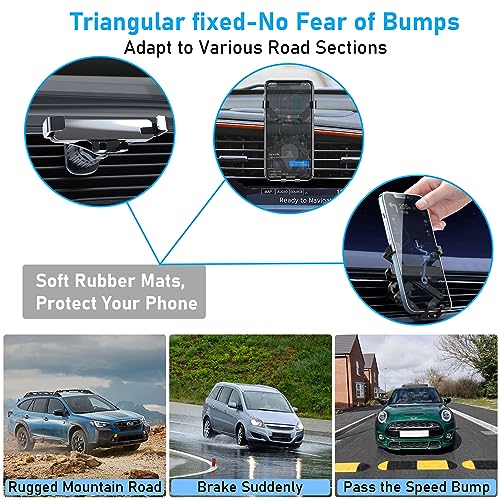 for Honda CRV Phone Holder Mount Air Vent 2017-2021,Black,1PC - size: 2017-2021 CRV Phone Holder