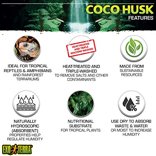 Exo Terra Coco Husk, 3.6-Quart - size: 3.6 QT