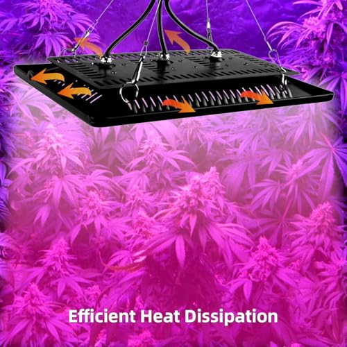 CANAGROW Waterproof Plant Light, Outdoor Grow Light, Full Spectrum COB LED Grow Light with No Noise, Refugium Light for Saltwater Aquarium, Heating Lamps for Plants Seeding Veg Blooming Fruiting - size: 3 Bulbs Pink - 300 W