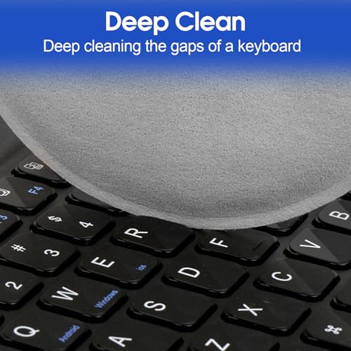 HoYiXi Microfiber Screen Cleaning Cloth for Laptops, Computer, Tablets, TV, Cellphone, Camera,Kindle eReaders,iPad, iPhone, Mac Book, Car Screen,Monitors,Smartscreen,Premium Polishing Cloth,Grey - color: Grey