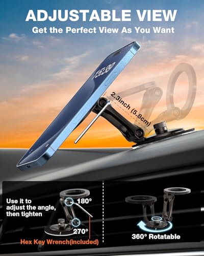 Smolink for MagSafe Phone Mount for Tesla Screen and Dashboard