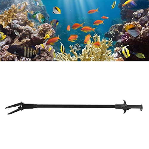 Aquarium Tweezer, 19.7 inch Aquarium Tongs, Water Plants Algae Plastic Clamp Clip Cleaning Tool, Multi Purpose Plant Pruning Pliers Cleaner Fish Tank Tweezer for Fresh and Saltwater Fish Tanks